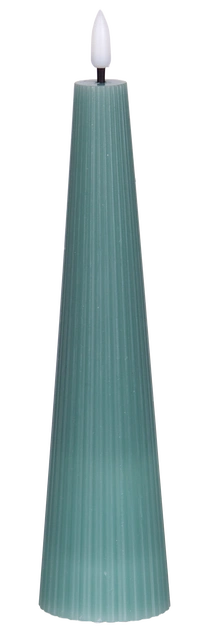 LED Cone kubbelys 21,5cm blå