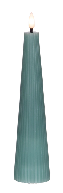LED Cone kubbelys 21,5cm blå