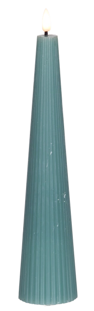 LED Cone kubbelys 27,5cm blå