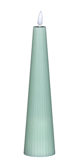 LED Cone kubbelys 21,5cm lys blå
