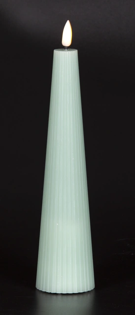 LED Cone kubbelys 21,5cm lys blå