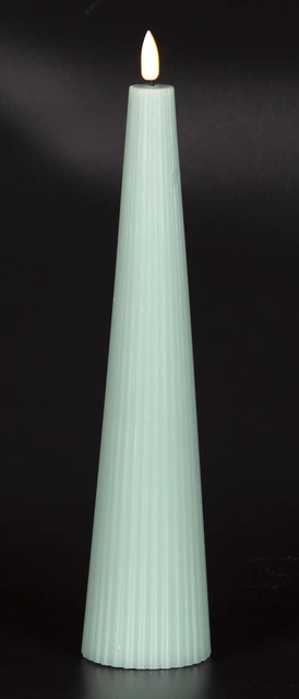 LED Cone kubbelys 27,5cm lys blå