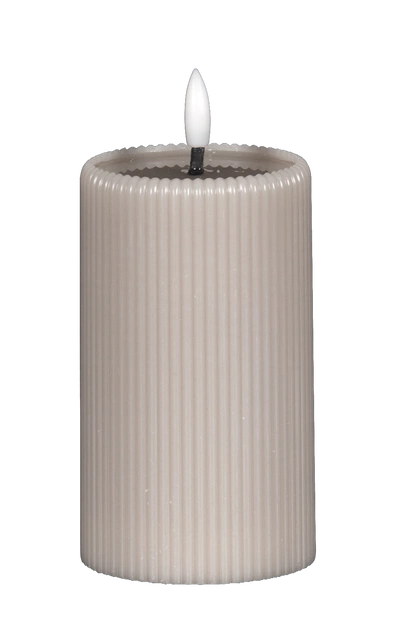 LED Soy kubbelys 12,5cm grå