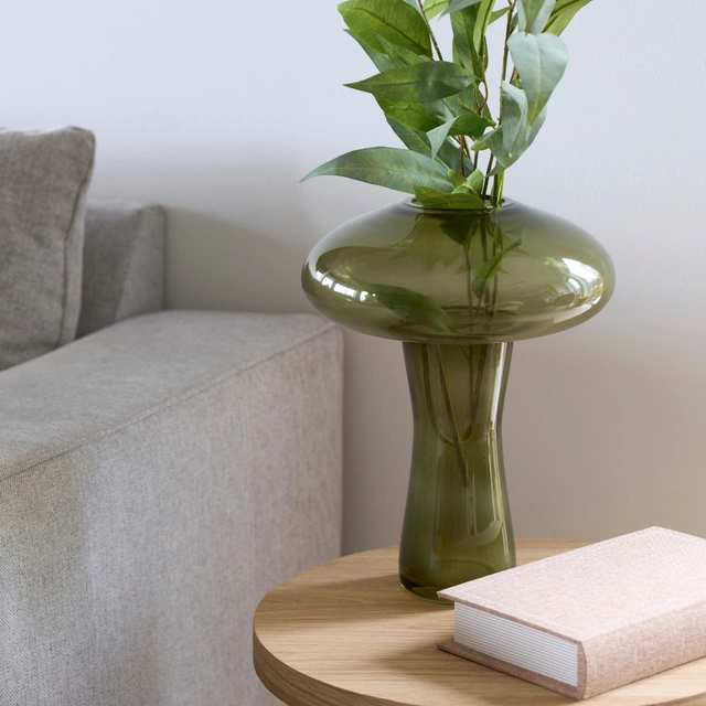 Mushroom vase og duftpinner 31cm grønn
