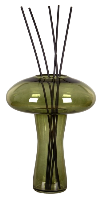 Mushroom vase og duftpinner 31cm grønn