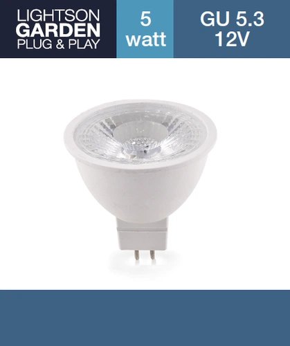 Reservepære LED GU5,3 5W hvit til Luna/Fornax