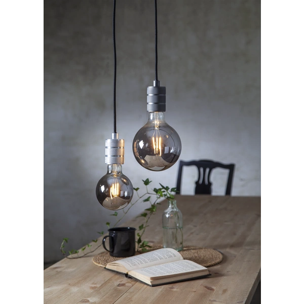 LED E27 globe 12,5W smoke