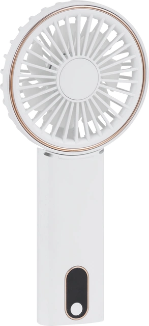 Vifte Mini oppladbar 19cm hvit