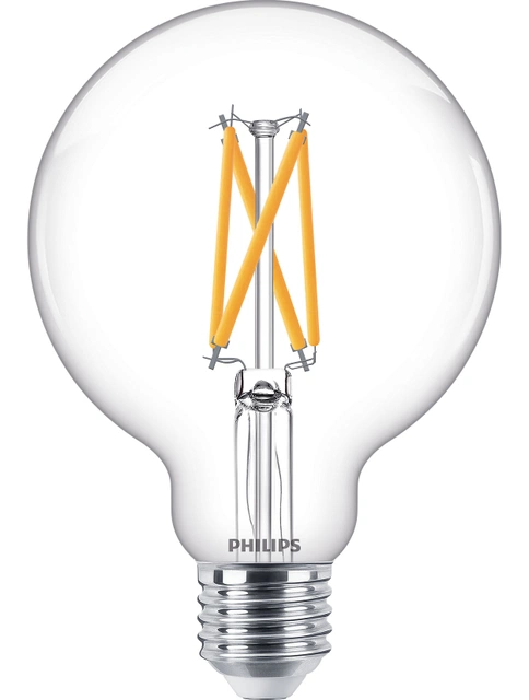 LED E27 globe 9,5cm dimbar 7W klar
