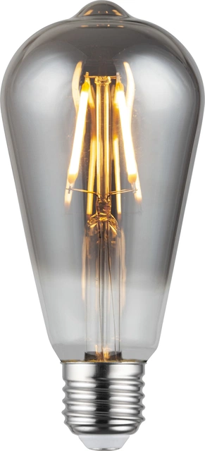 LED E27 lanterne dimbar 4W smoke