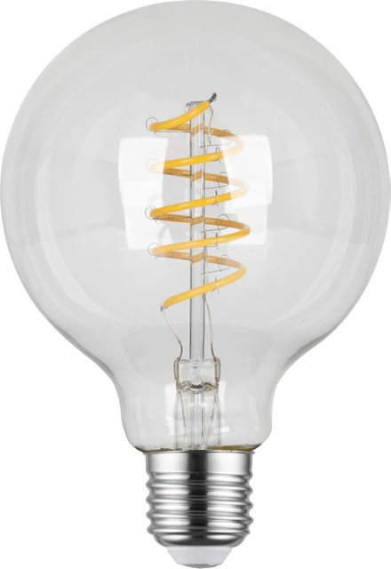 LED E27 globe 9,5cm dimbar 4W 300lm klar