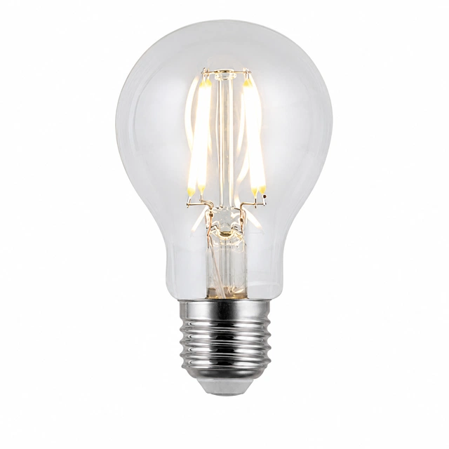 LED E27 normal natt/dag sensor 4W klar