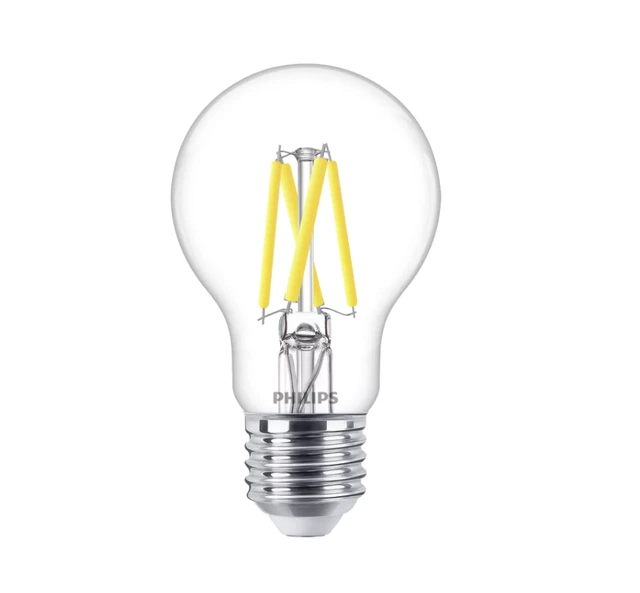 LED E27 normal 3,4W 470lm dimbar klar