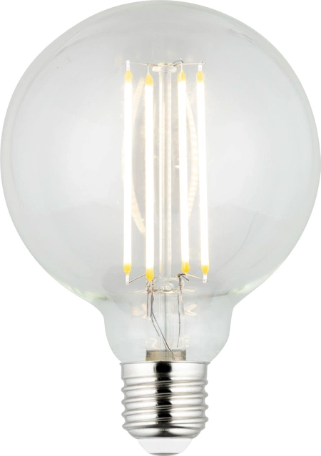 LED E27 globe 9,5cm 4W 360lm dimbar klar