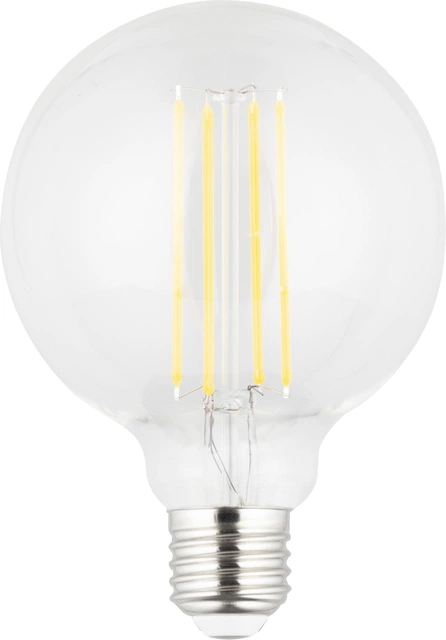 LED E27 globe 9,5cm 4W 360lm dimbar klar