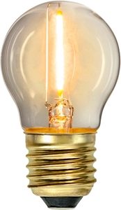 LED E27 krone 0,8W amber