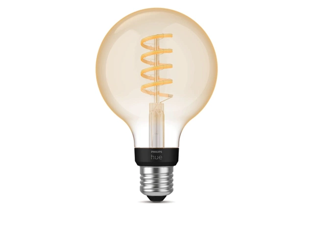LED E27 globe 9,5cm dimbar 7W amber