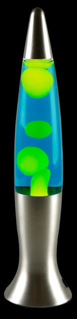 Lavalampe bordlampe grønn