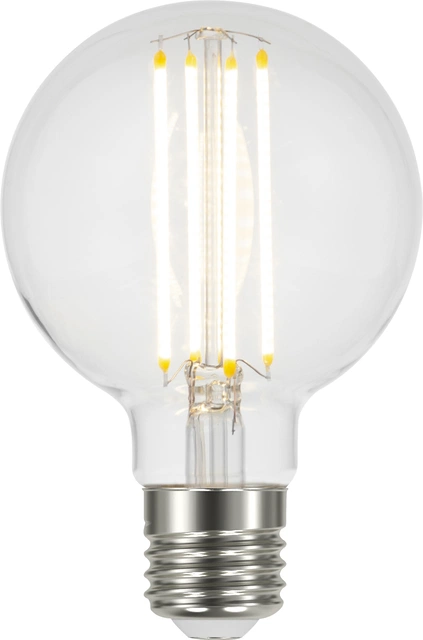 LED E27 globe 8cm dimbar 4,8W klar
