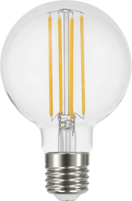LED E27 globe 8cm dimbar 4,8W klar