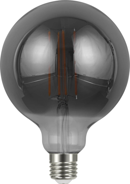 LED E27 globe 12,5cm dimbar 4W 150lm smoke