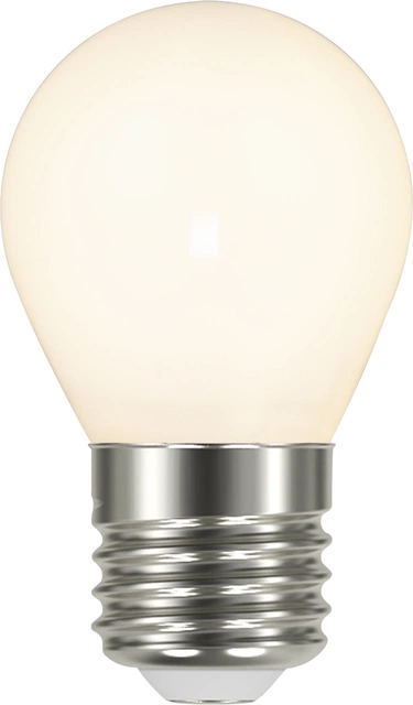 LED E27 krone dimbar 4W hvit