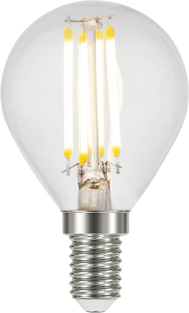 LED E14 illum DimToWarm 4,5W klar