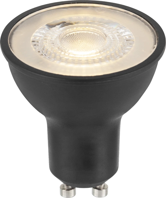 LED GU10 dimbar 8W sort