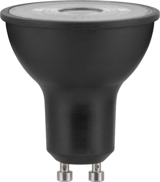 LED GU10 dimbar 8W sort