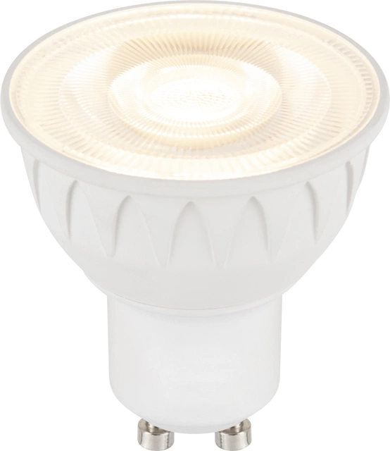 LED GU10 DimToWarm 5,6W hvit