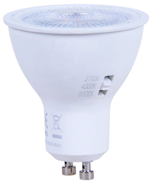 LED GU10 3CCT dimbar 5W hvit