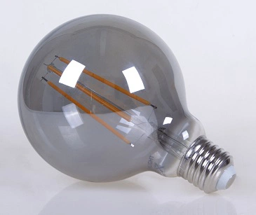 LED E27 globe 9,5cm dimbar 4W smoke