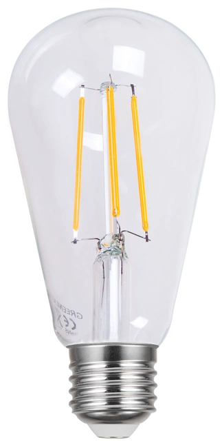 LED E27 lanterne dimbar 4W 400lm klar