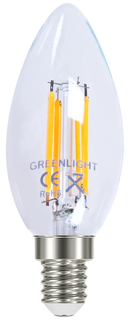 LED E14 mignon dimbar 4W 350lm klar