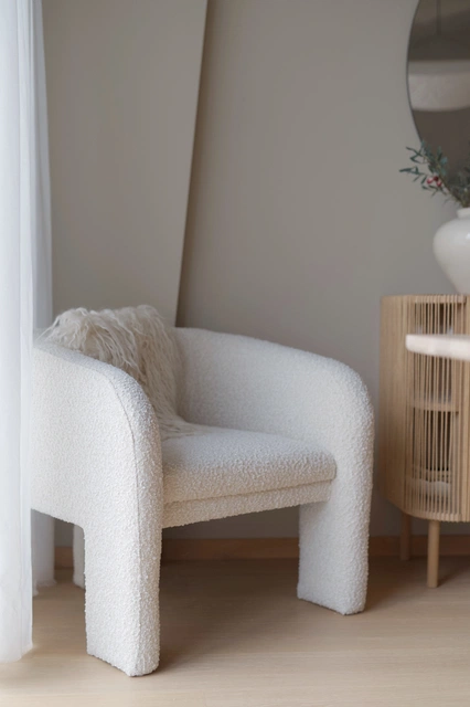 Bow stol 74cm beige
