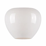 Reserveglass Kelly 29cm hvit