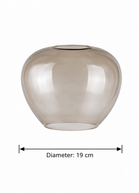 Reserveglass Kelly pendel 19cm brun
