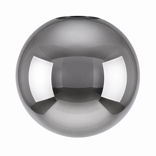 Reserveglass Leana taklampe 25cm krom