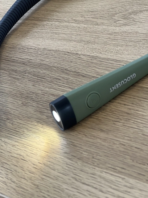 Neck Light LED oppladbar leselampe grønn
